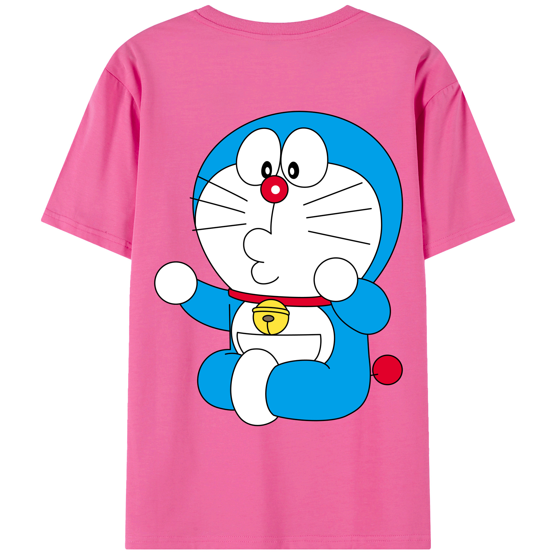 （画像用） ドラえもん Doraemon レディース半袖Tシャツ(バックプリント)